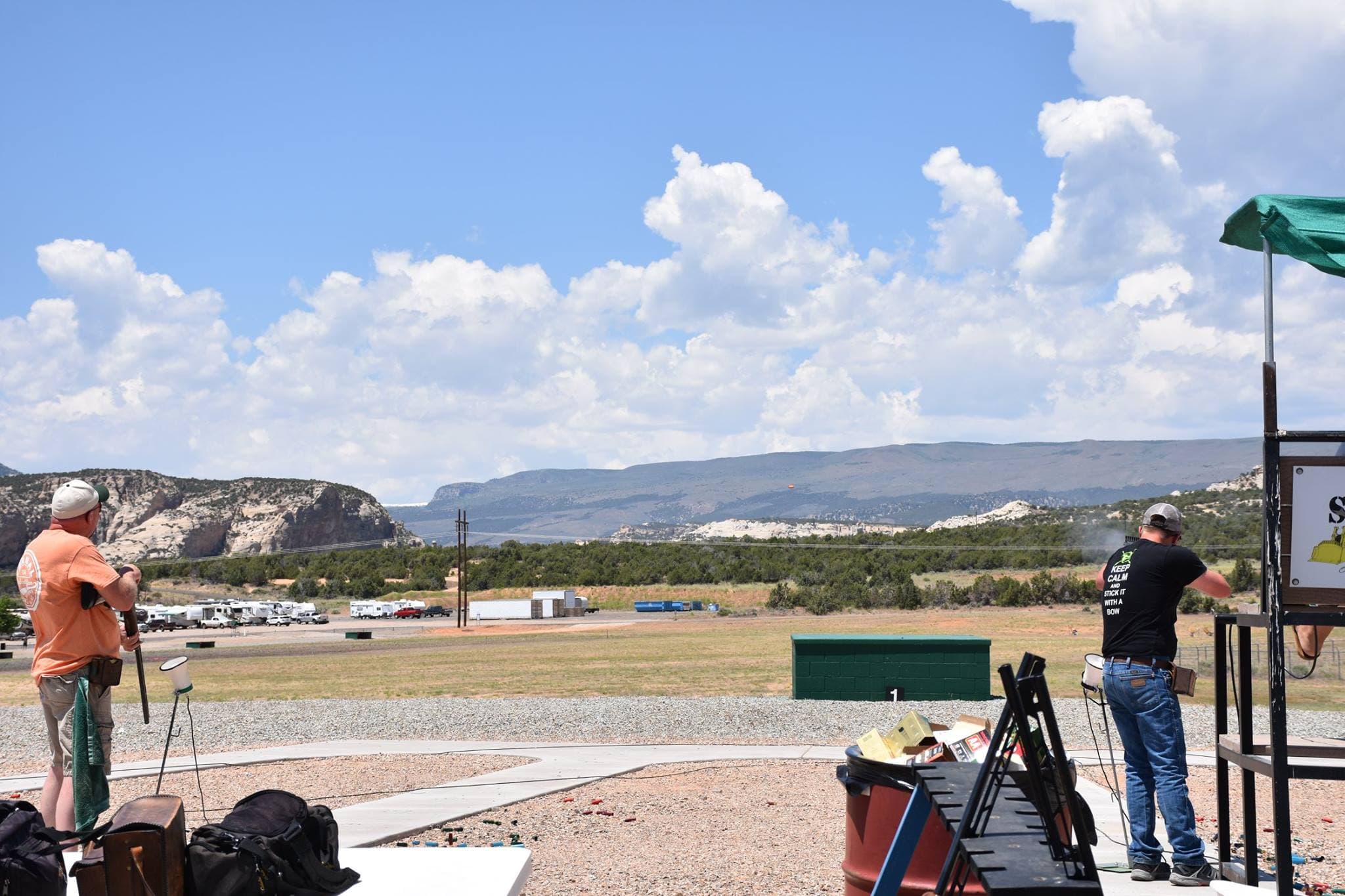 Photo from a Vernal Rod & Gun Club shoot.