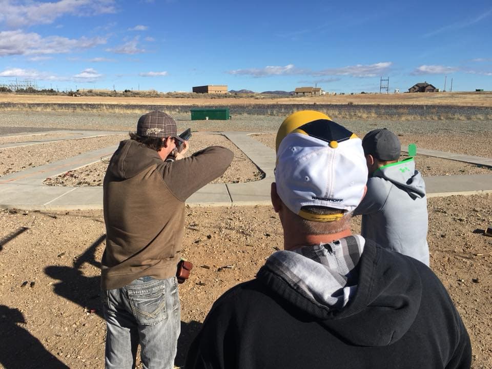 Photo from a Vernal Rod & Gun Club shoot.
